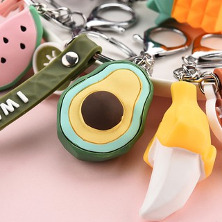 Móc khóa hình hoa quả thơm ngon đẹp mắt