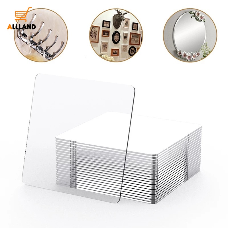 Băng Keo Hai Mặt Hình Vuông Trong Suốt Có Thể Tái Sử Dụng 3 Kích Cỡ