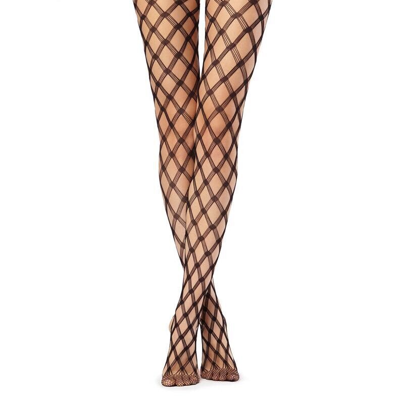 Sexy Women Stockings Fishnet Pantyhose Mesh Net Holes Transparent Tights Gothic Punk Girl Club Party Black Female Womens Tights