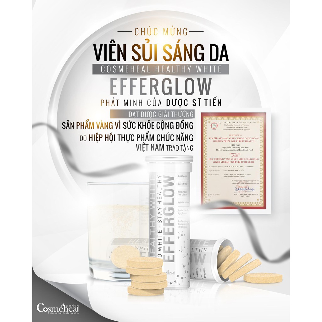Viên Sủi Sáng Da EFFERGLOW hộp 30 viên | BigBuy360 - bigbuy360.vn