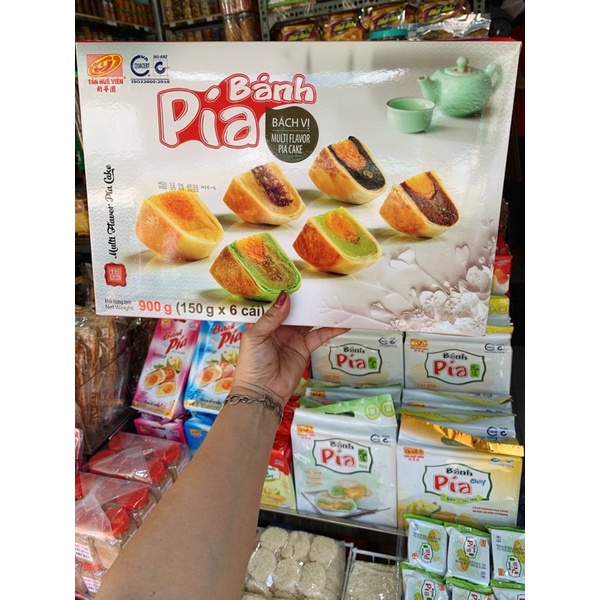 Bánh pia Bách vị -1hộp 900gam