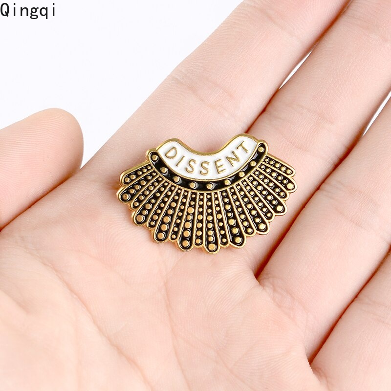 Ghim cài áo Miss zoe màu đen tráng men sáng tạo chất lượng cao cho nữ