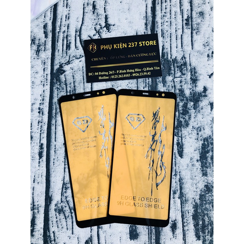 [Freeship toàn quốc từ 50k] KÍNH CƯỜNG LỰC 6D SS GALAXY A6 PLUS 2018 KÍNH FULL MÀN 6D CAO CẤP