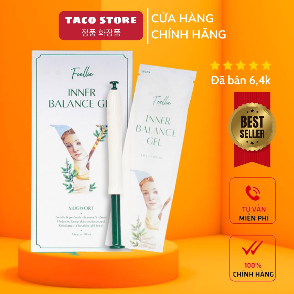 Dung DỊch Vệ Sinh Foellie Inner Balancing Gel (lẻ)