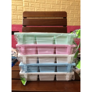 5 khuôn làm nước đá, rau câu.khay làm đá dạng 6 viên