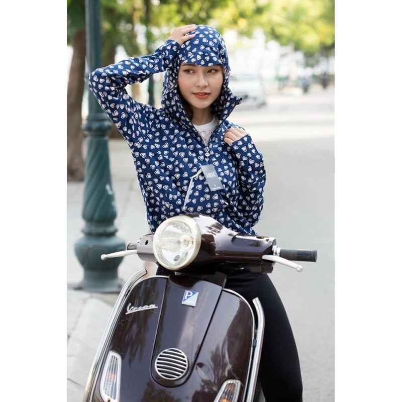 ÁO CHỐNG NẮNG VẢI THÔ 2 LỚP >>HÀNG XUẤT XỊN