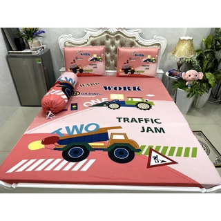 Bộ drap thun lạnh ý 5D cao cấp MS 245