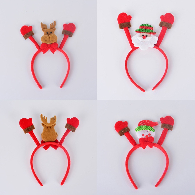 Băng Đô Cài Tóc Phong Cách Giáng Sinh Đáng Yêu