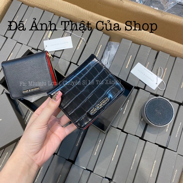 Ví Mini Khoá kéo Nhiều Ngăn Kèm Hộp