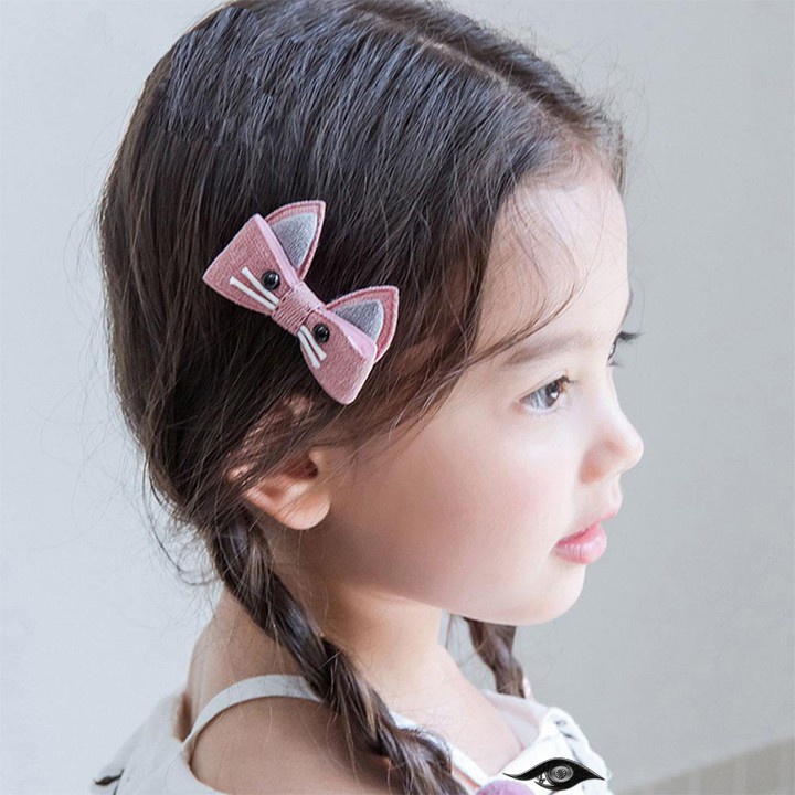 Hộp, Sét 24 Món Kẹp Nơ, Dây Buộc tóc Cute Cho Bé Gái Tuyệt Đẹp (Kèm hộp có quai xách)
