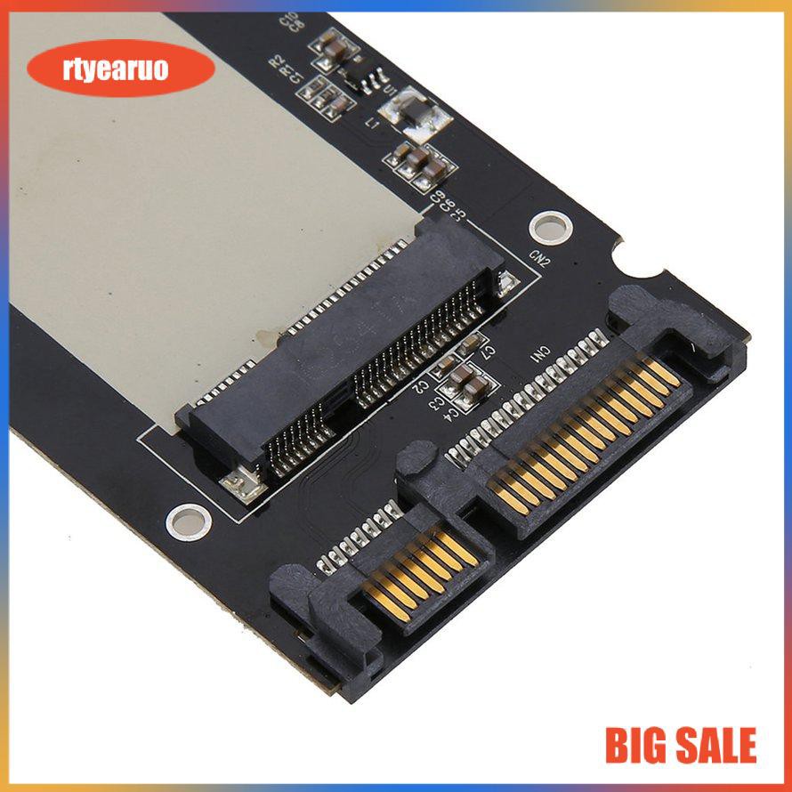 S101 Ổ Cứng SSD mSATA sang SATA III thẻ chuyển đổi 2.5 inch