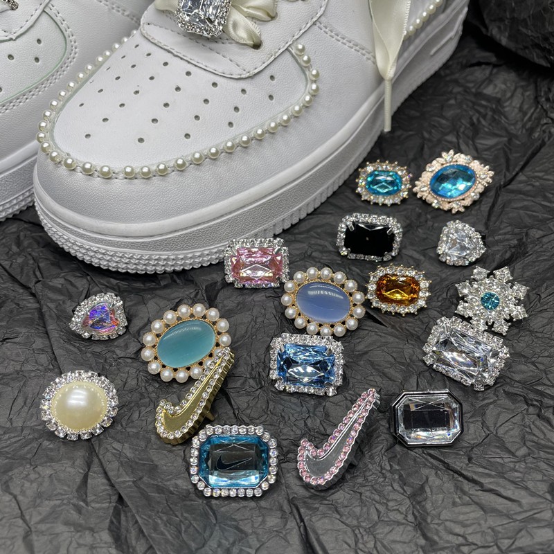 Diy Af1 Air Force 1 Diy Diamond Crystal Shoelaces