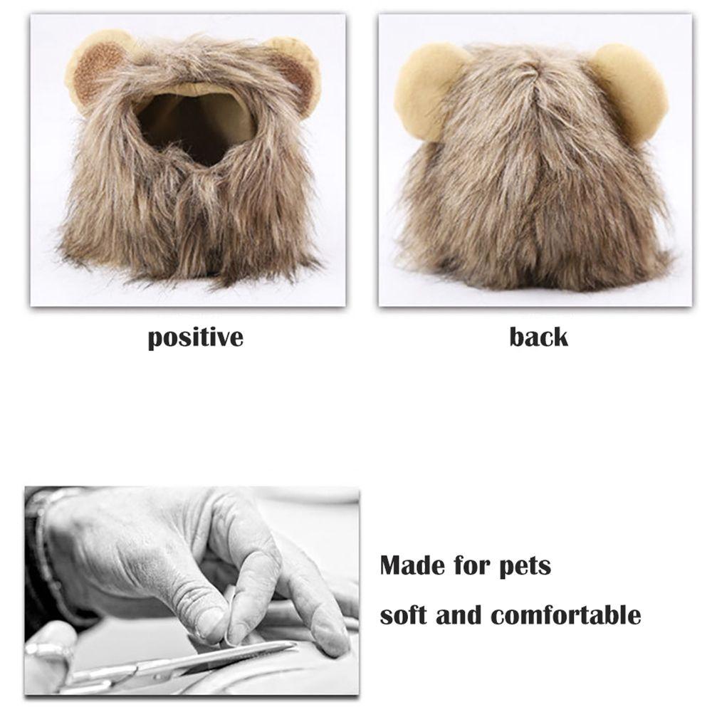 Elsworth Lion Mane Mũ Đội Giáng Sinh Tương Tác Vui Nhộn Cho Chó Mèo