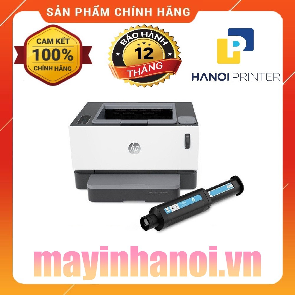 Máy in HP Neverstop Laser 1000W, 1000A (4RY23A,4RY22A) chính hãng bảo hành 12 tháng (Tặng thêm hộp mực 103A)