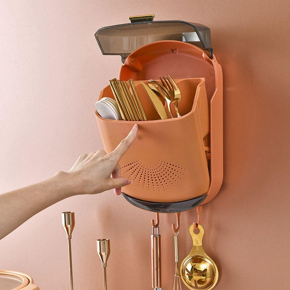 Giá Để Muỗng Nĩa Gắn Tường Tiện Dụng Cho Nhà Bếp