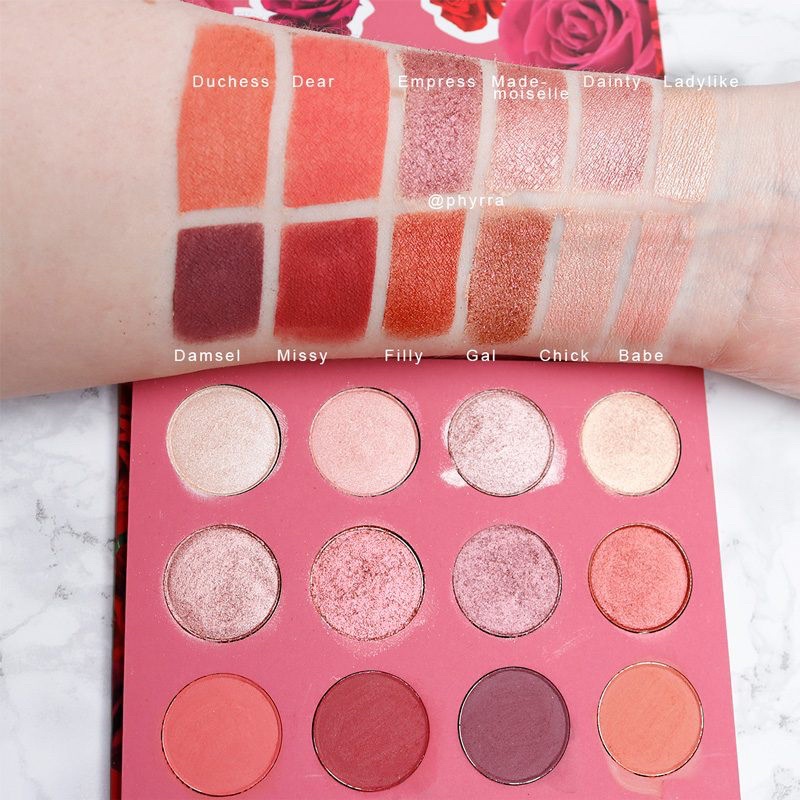 🌟 BẢNG PHẤN MẮT COLOURPOP SHE FEMxROSA PRESSED POWDER PALETTE
