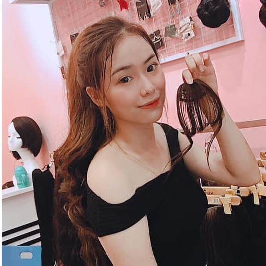 Mái thưa hàng dệt tay- Tóc thật mái bay mỏng