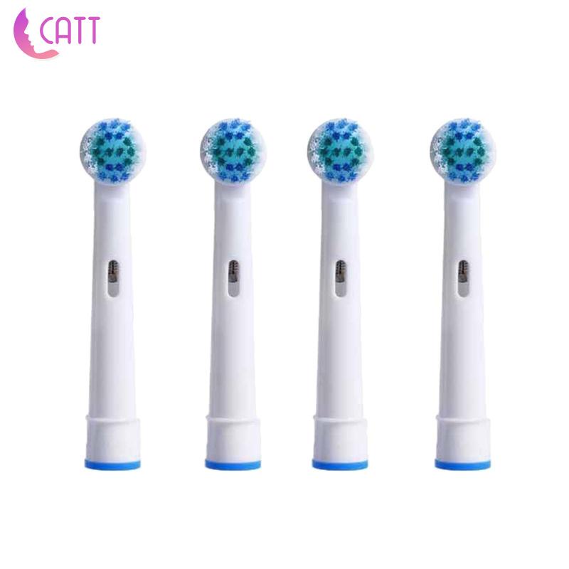 [Hàng mới về] Bộ 4 đầu thay thế tiện lợi cho bàn chải đánh răng điện
