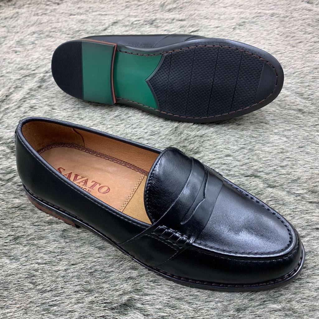 Giầy dio công sở da bò đính băng trơn thiết kế trẻ trung, nam tính