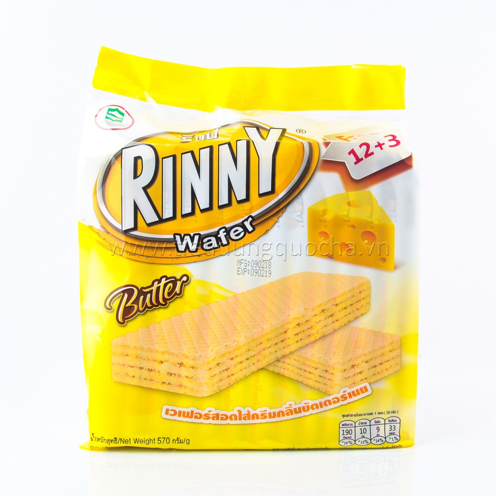 Bánh Xốp Rinny Thái Lan 5 hương vị