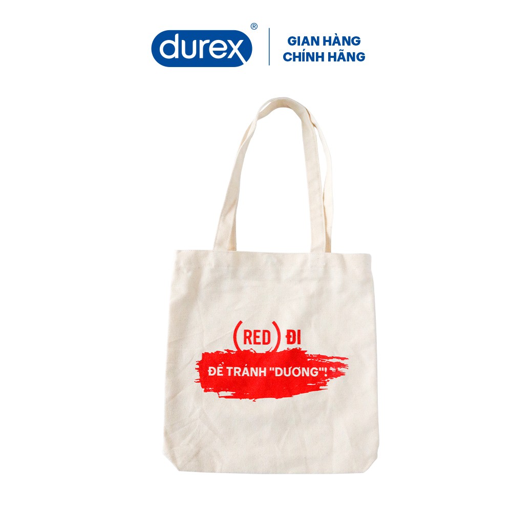 [HB Gift] Túi vải canvas DUREX RED 2020