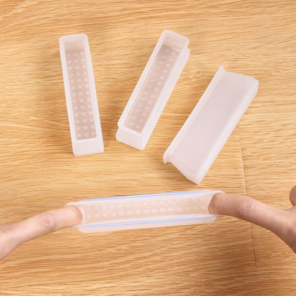 Bộ 4 Miếng Silicone Bọc Chân Bàn Ghế Chống Trượt Chống Mòn Không Gây Tiếng Ồn Nhiều Màu