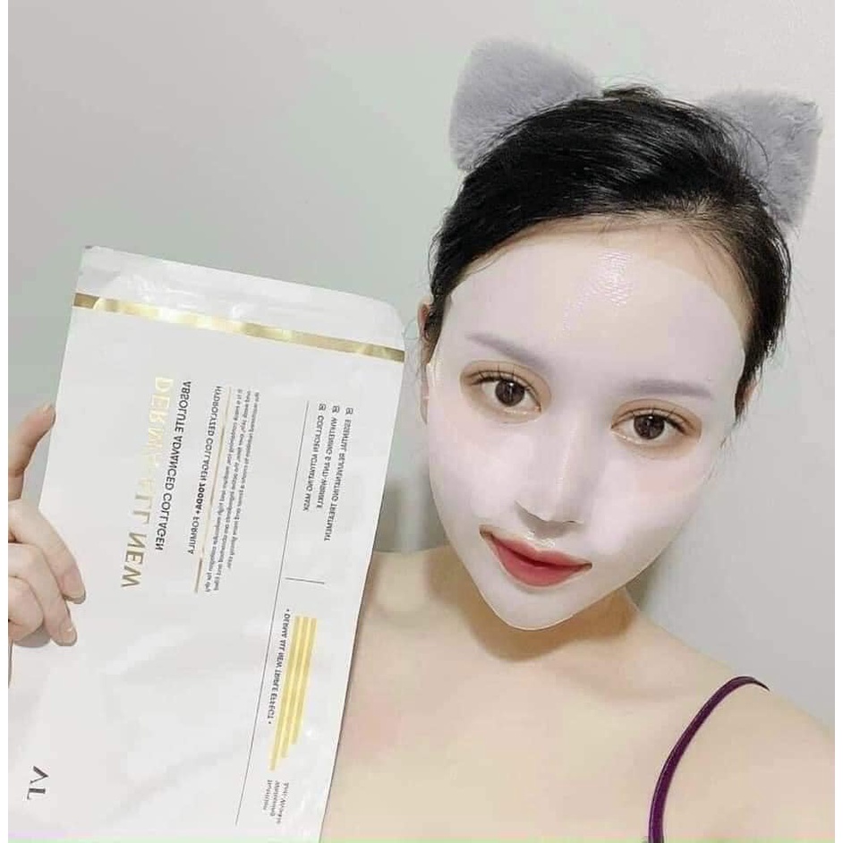 SALE SỐC MẶT NẠ THẠCH DERMA ALL NEW HQ THẦN THÁNH - GIÁ 300k SALE CÒN 195k /1 HỘP 4 MIẾNG