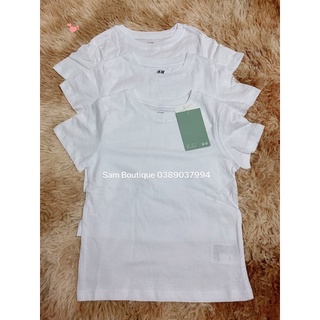 Áo phông cộc tay kids h&m trai gái