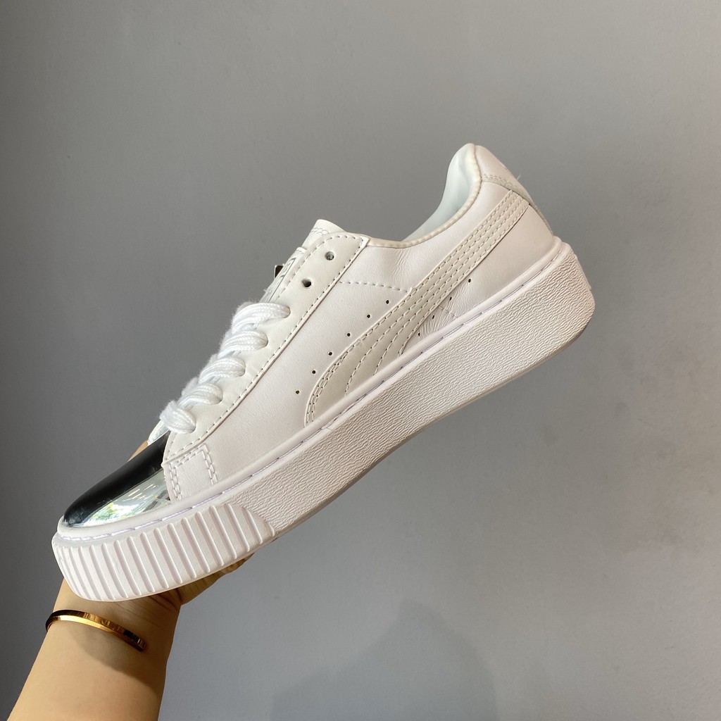 Giày Thể Thao,Giày Sneaker,Giày 𝐩𝐮𝐦𝐚 mũi bạc