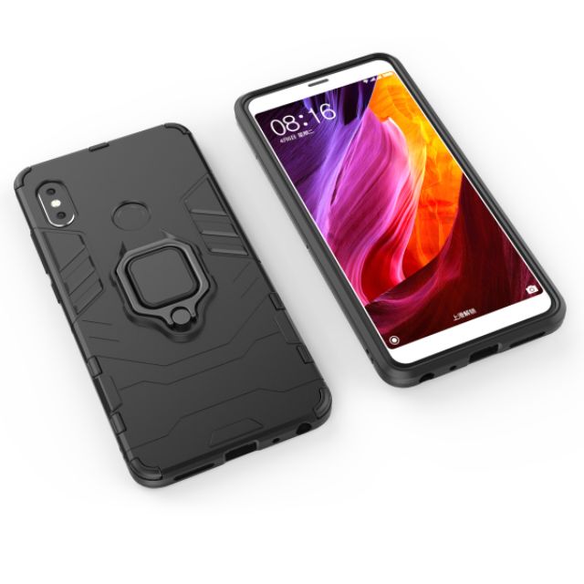 Ốp Redmi Note 5 / 5 Pro / Redmi Note 10 Pro / Mi 10T Lite chống sốc Iron Man Iring cao cấp giá đỡ xem phim