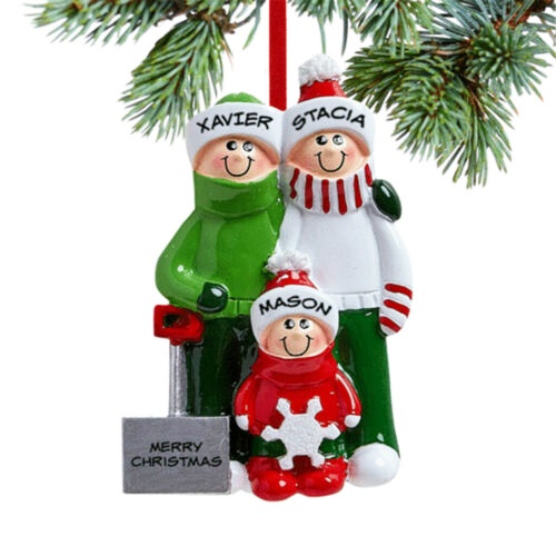 Phụ Kiện Treo Trang Trí Giáng Sinh Hình Tuần Lộc / Ông Già Noel Dễ Thương DIY