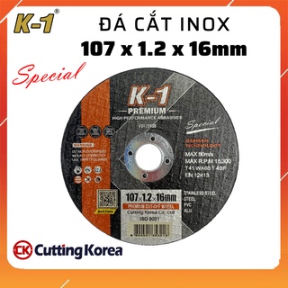 Đá cắt sắt inox đặc biệt phi 100 thương hiệu k1