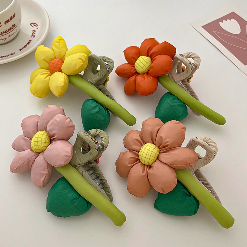 Kẹp Tóc Càng Cua Hình Bông Hoa Xinh Xắn Dành Cho Nữ