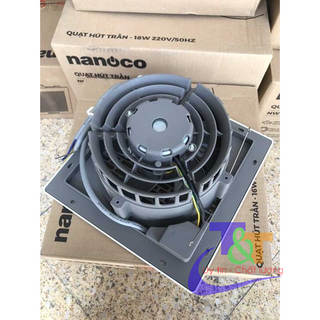 Quạt hút âm trần không ống dẫn Nanoco NCV1520