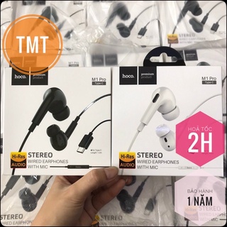 Tai nghe nhét tai Hoco M1 Pro Original có mic jack cắm Type-C, có dây đàn hồi dài 1,2M - CHÍNH HÃNG
