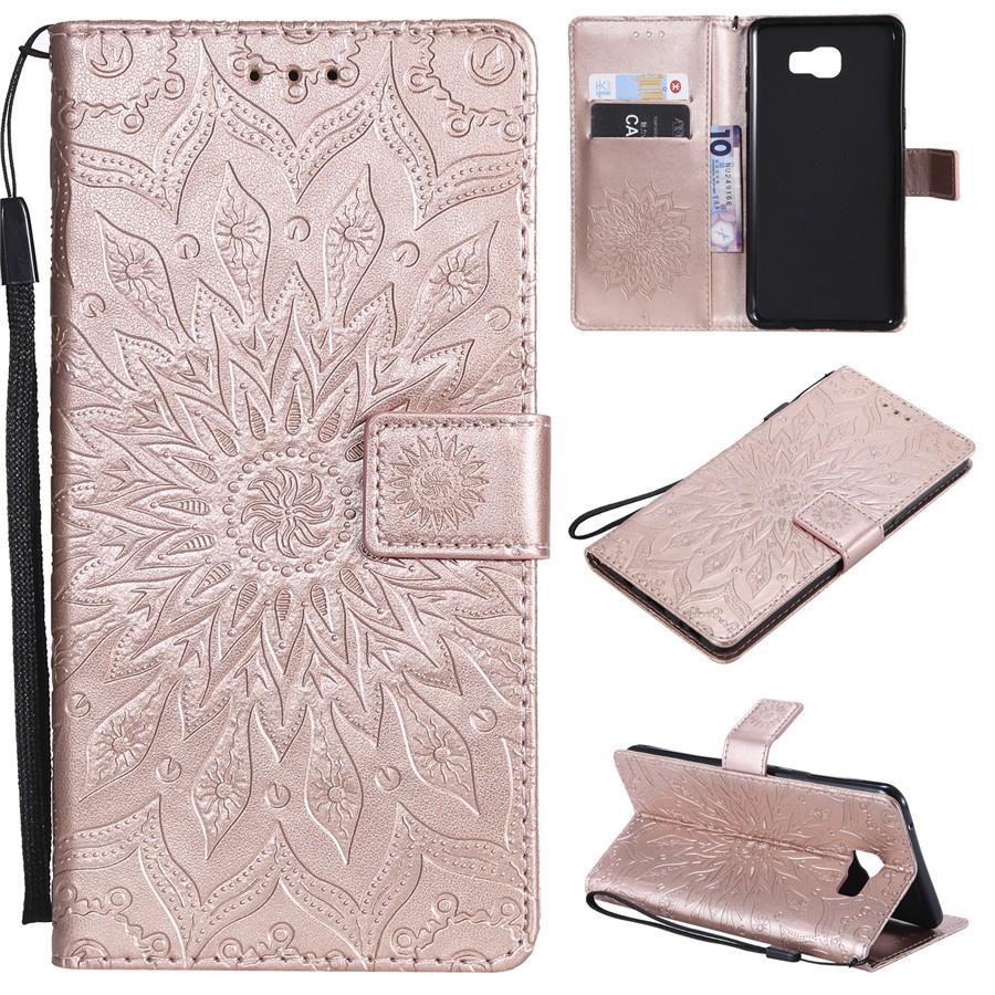 Ốp điện thoại da nắp gập dành cho Samsung C9 Pro | BigBuy360 - bigbuy360.vn