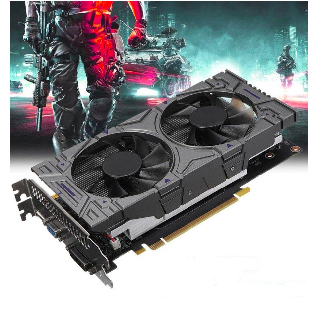 Card đồ họa 128BIT DDR5 1050 GeForce GTX 2GB Video Game