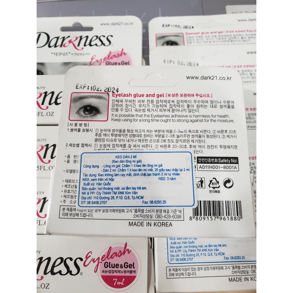 Keo Kích mí & Dán mi Darkness