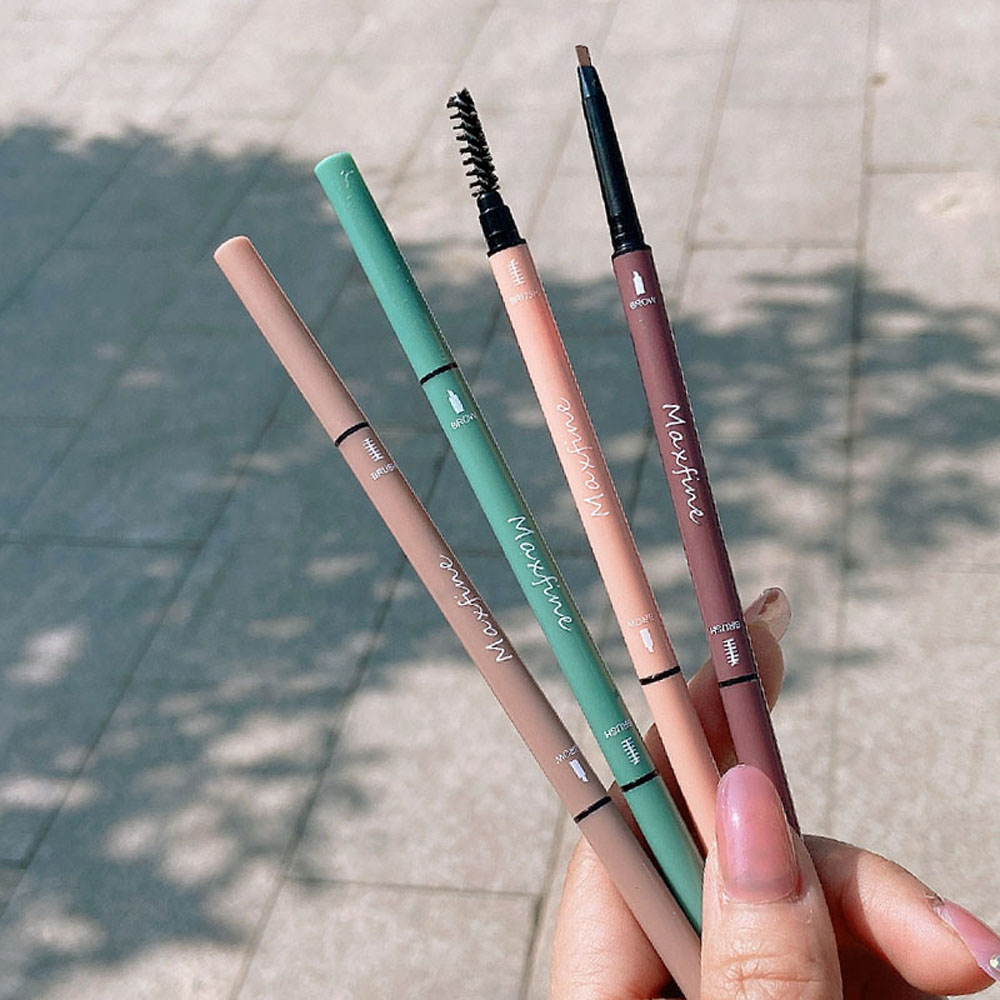 [Hàng mới về] Bút kẻ lông mày trang điểm hai đầu lâu trôi chống thấm nước và mồ hôi