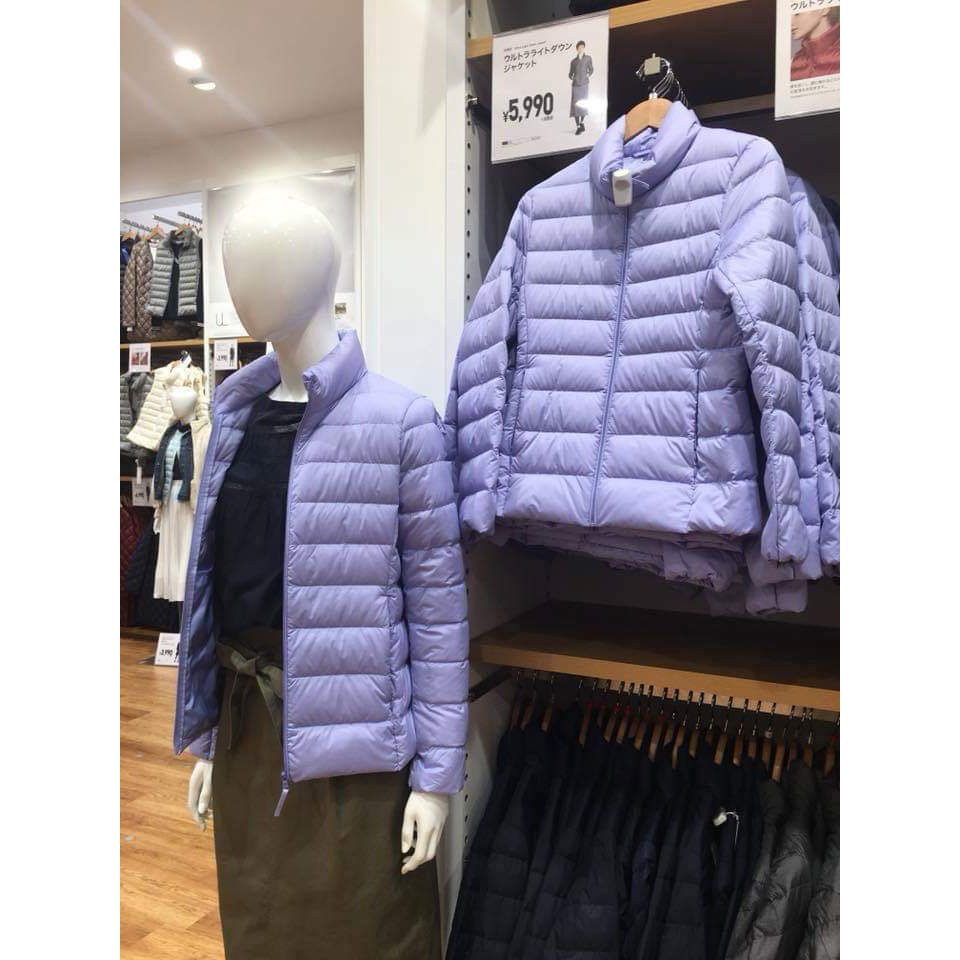 Áo phao siêu LV nhẹ chống nước Uniqlo Nhật