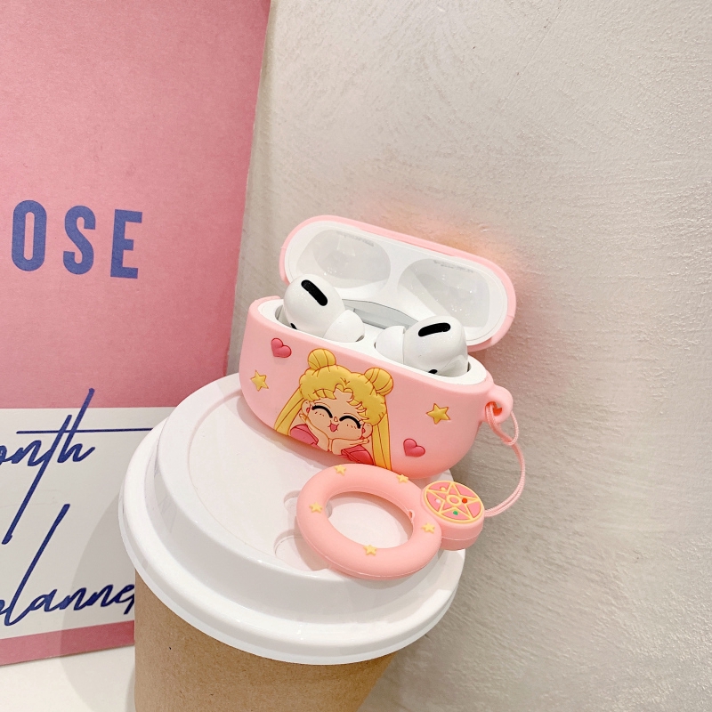 Vỏ bảo vệ hộp sạc tai nghe AirPods pro 3 inPods pro bằng silicon họa tiết hoạt hình Disney dễ thương | BigBuy360 - bigbuy360.vn