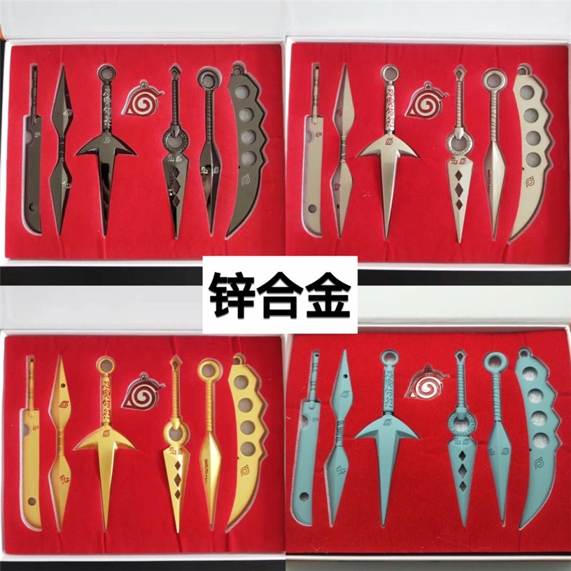 Bộ Sưu Tập Đồ Chơi Nhân Vật Naruto Vũ Khí Bốn Thế Hệ Thứ Tư Với Bộ Bảy Món Đồ Chơi