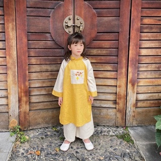 SET ÁO DÀI TẾT CHO BÉ ( KÈM QUẦN)