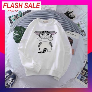 Áo sweater nam form rộng💖FLASHSALE💖áo khoác chui đầu nỉ cao cấp chống nắng