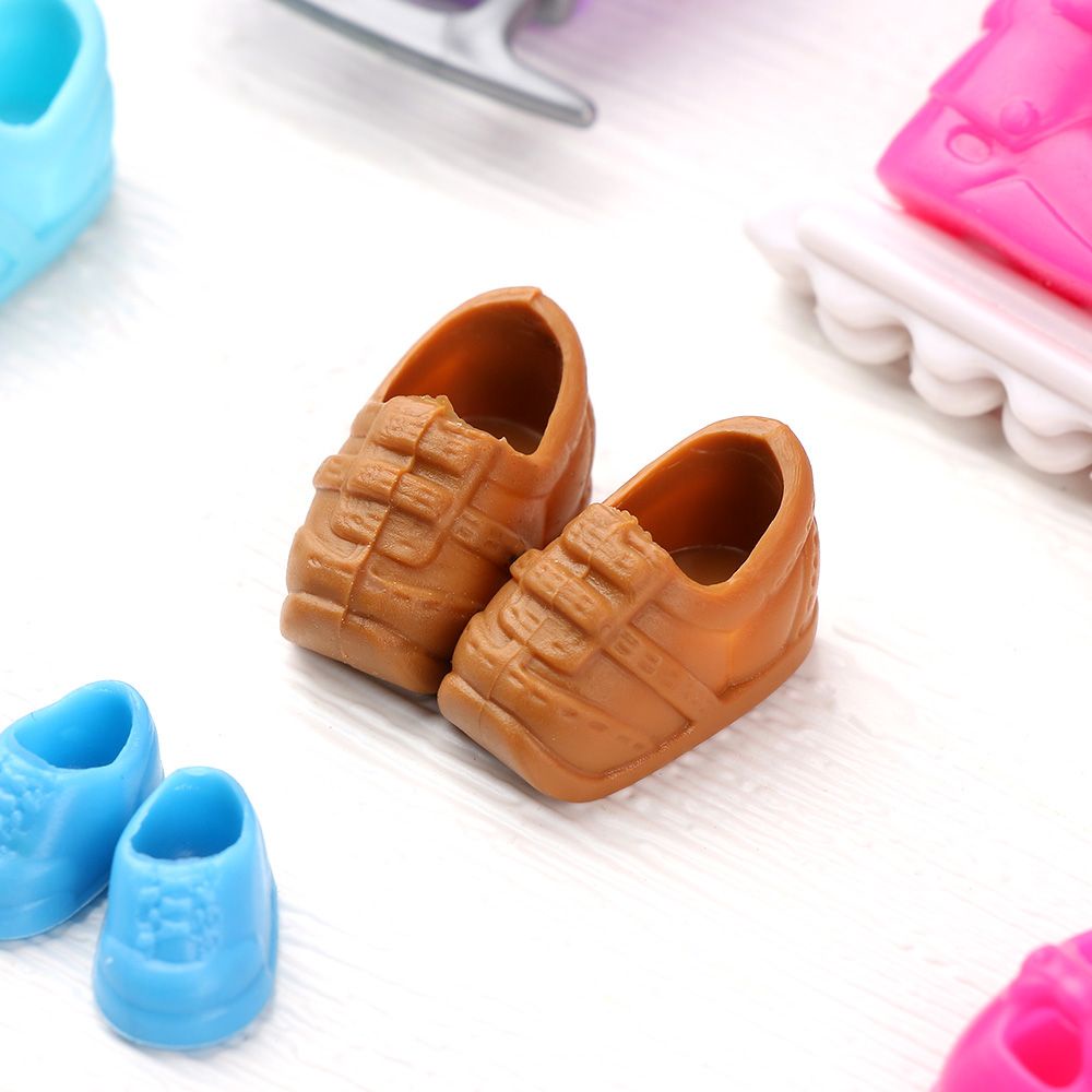 Xăng đan đế bằng PVC 8~16cm 15 kiểu dễ thương chất lượng cao cho búp bê