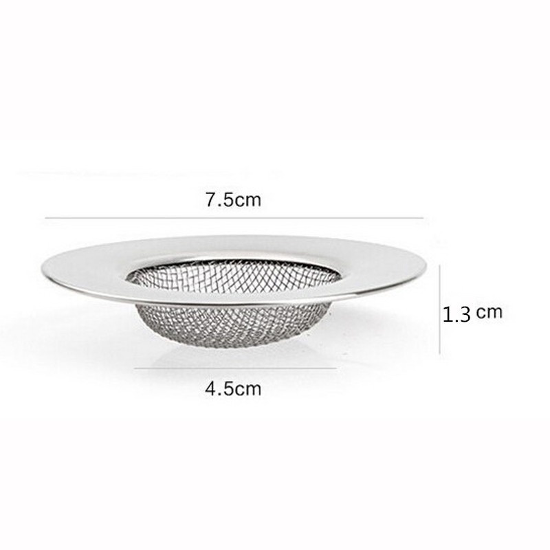 Lưới Lọc Rác Bồn Rửa Chén/Bồn Tắm Bằng Thép Không Gỉ