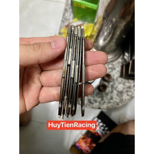 Bộ Nồi 6 lò xo Dream/Wave/Si50cc/Ex50cc đã kèm sẵn Bố 5 lá độ + 5 lá sắt mỏng canh sẵn