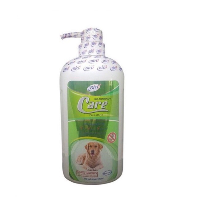 Sữa Tắm Trị Ve Rận Bọ Chét Chó Mèo Bio Care 500 ml CHAI LỚN- HSD 2023