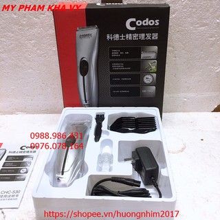 Bán đồ cắt tóc - CODOS 530 - Tông đơ cắt tóc Codos Bảo hành 12 tháng