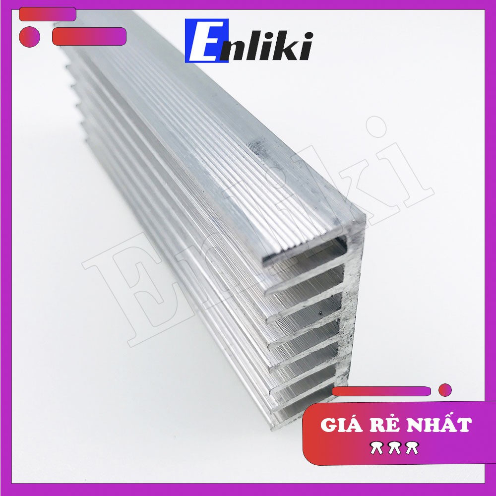 Tản Nhiệt Nhôm 8 Cánh 110x43x17mm